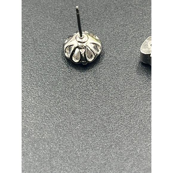 Kate Spade New York That Sparkle Round Glistening Faceted Clear CZ Stud Earrings - Picture 7 of 8